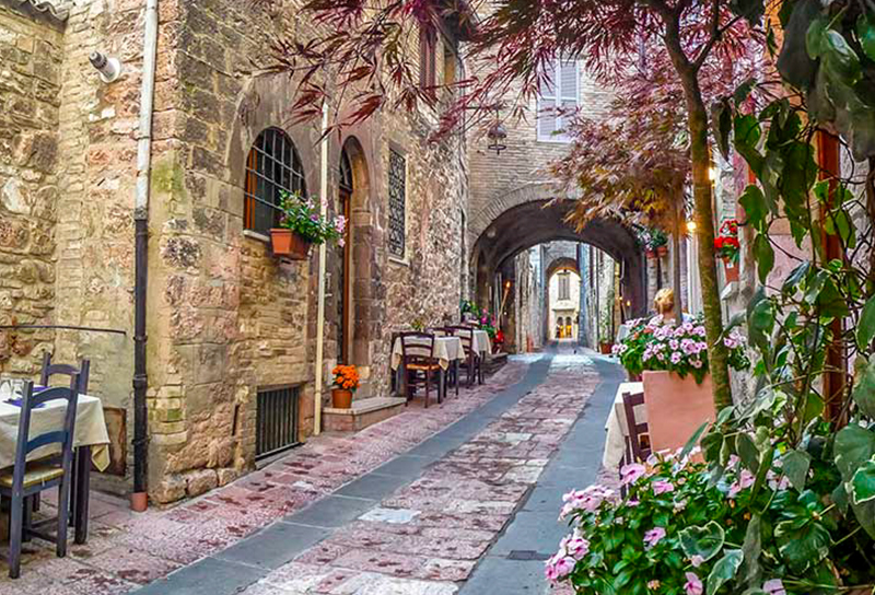 Vacanza in bicicletta sugli itinerari più belli dell'Umbria con Cena e pomeriggio alle Terme di San Casciano | Umbria my Love