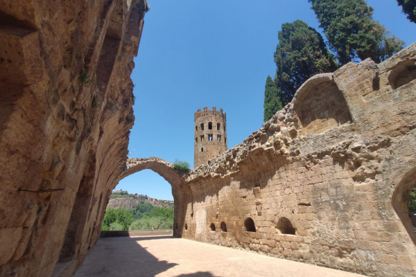 Experience in bicicletta partenza dall’Abbazia di San Severo e Martirio (Badia di Orvieto). Umbria my Love